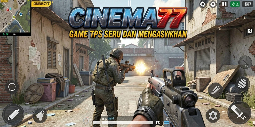 Tampilan gameplay intens di CINEMA77, aksi seru dan strategi mendebarkan.