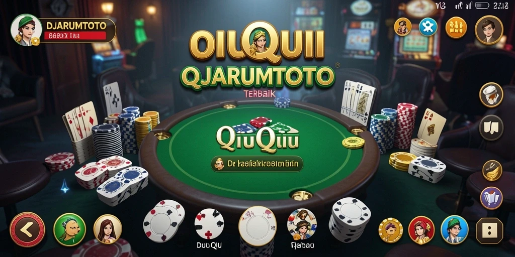 Tampilan gameplay menarik di DJARUMTOTO yang menampilkan QiuQiu.