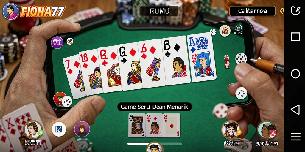 Tampilan gameplay seru dalam FIONA77 yang mengasyikkan.