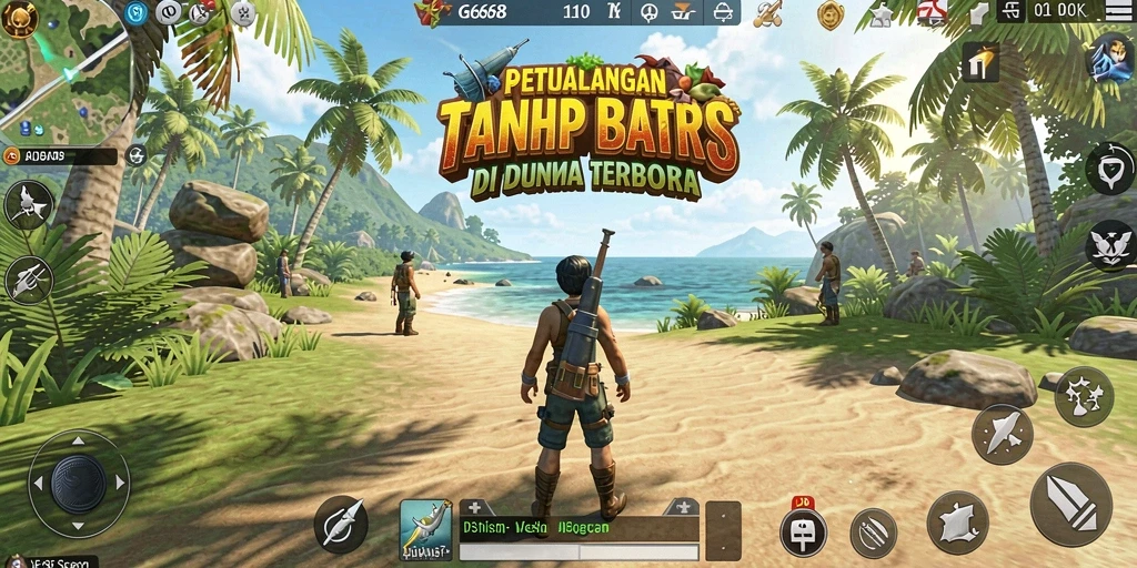 Screenshot G668 menunjukkan gameplay menarik di dunia terbuka.