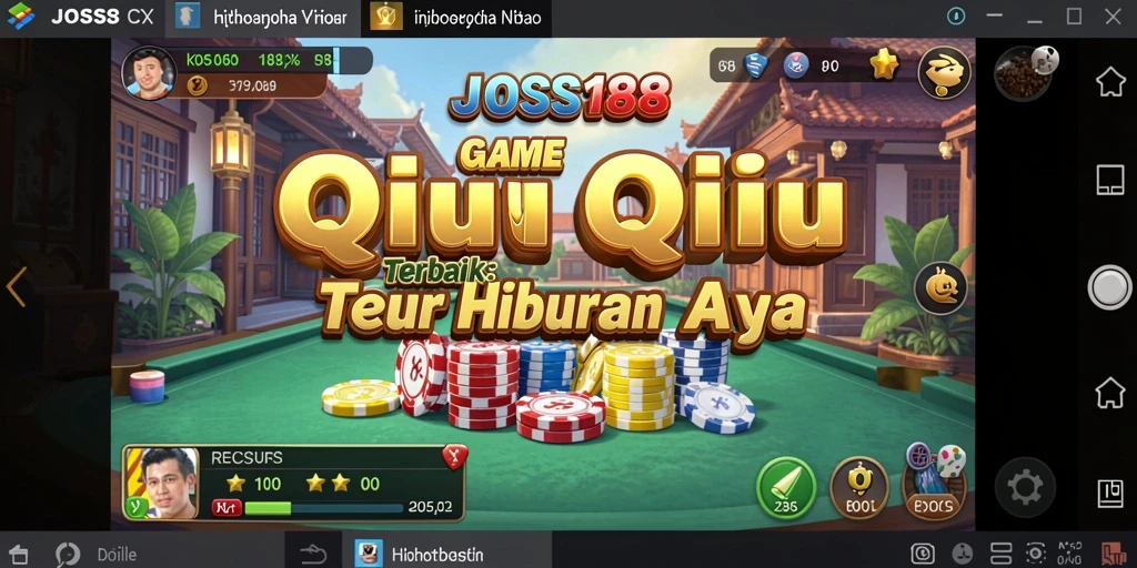 Tangkapan layar menunjukkan gameplay seru di JOSS188.