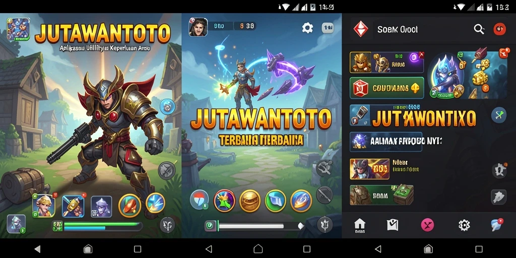 Tampilan antarmuka JUTAWANTOTO yang intuitif dan ramah pengguna.
