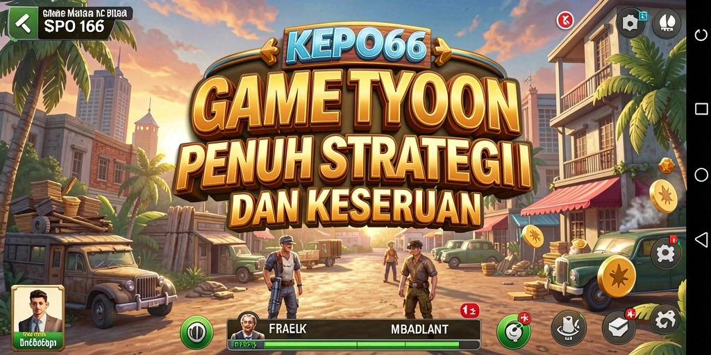 Tampilan gameplay seru di KEPO66 dengan banyak strategi Tycoon.