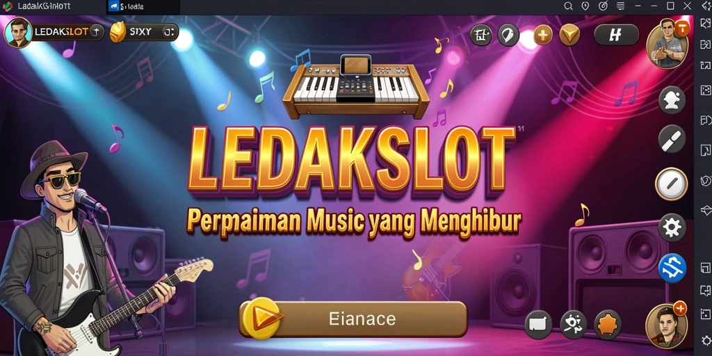 Tampilan gameplay LEDAKSLOT yang mengasyikkan dan interaktif.