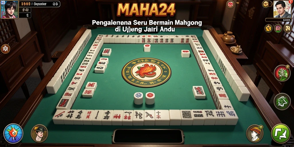 Screenshot menampilkan gameplay Mahjong yang seru dan menantang.