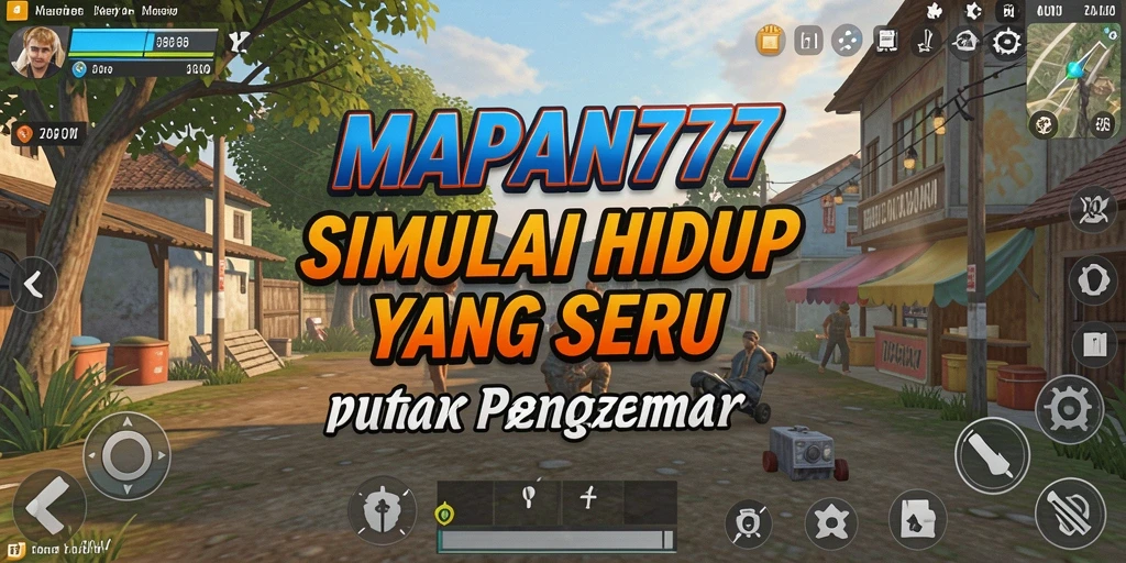Screenshot menunjukkan gameplay seru di MAPAN777.