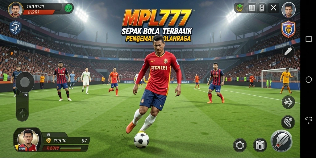 Gameplay MPL777 yang mendebarkan dengan aksi sepak bola nyata.