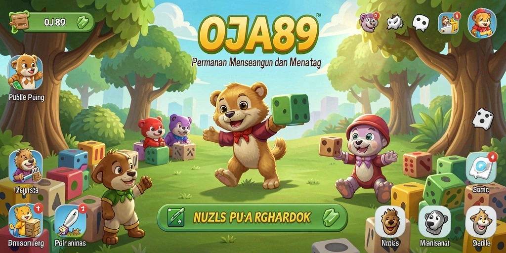 Tampilan menarik dari aktivitas gameplay OJA89.