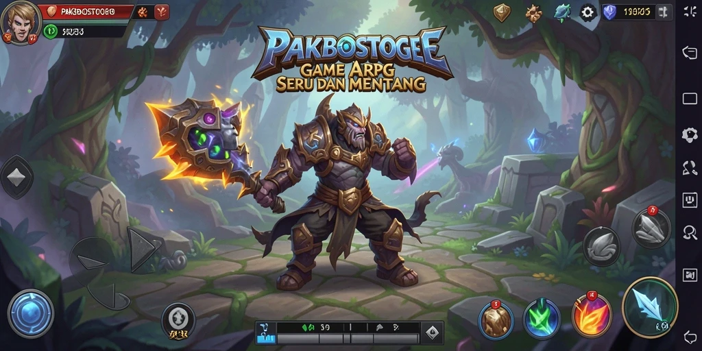 Screenshot menunjukkan aksi pertarungan seru di PAKBOSTOGEL.