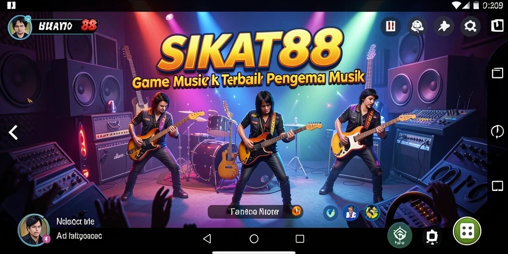 Screenshot gameplay SIKAT88 menampilkan antarmuka yang menarik dan interaktif.