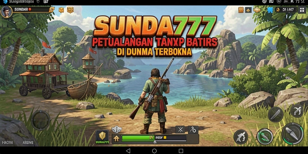 Tampilan gameplay SUNDA777 dengan eksplorasi dunia terbuka